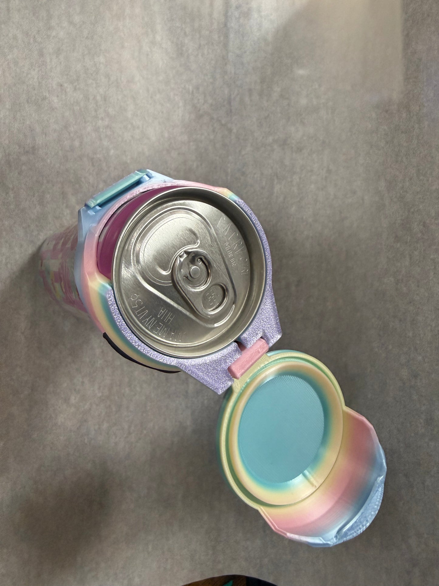 Skinny Can Lid Rainbow