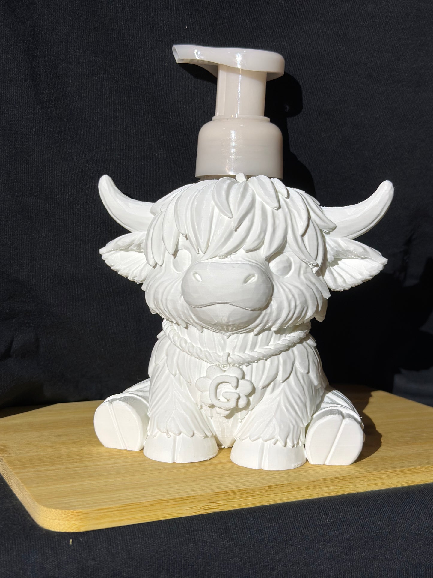 Highland Cow Hand Soap Holder