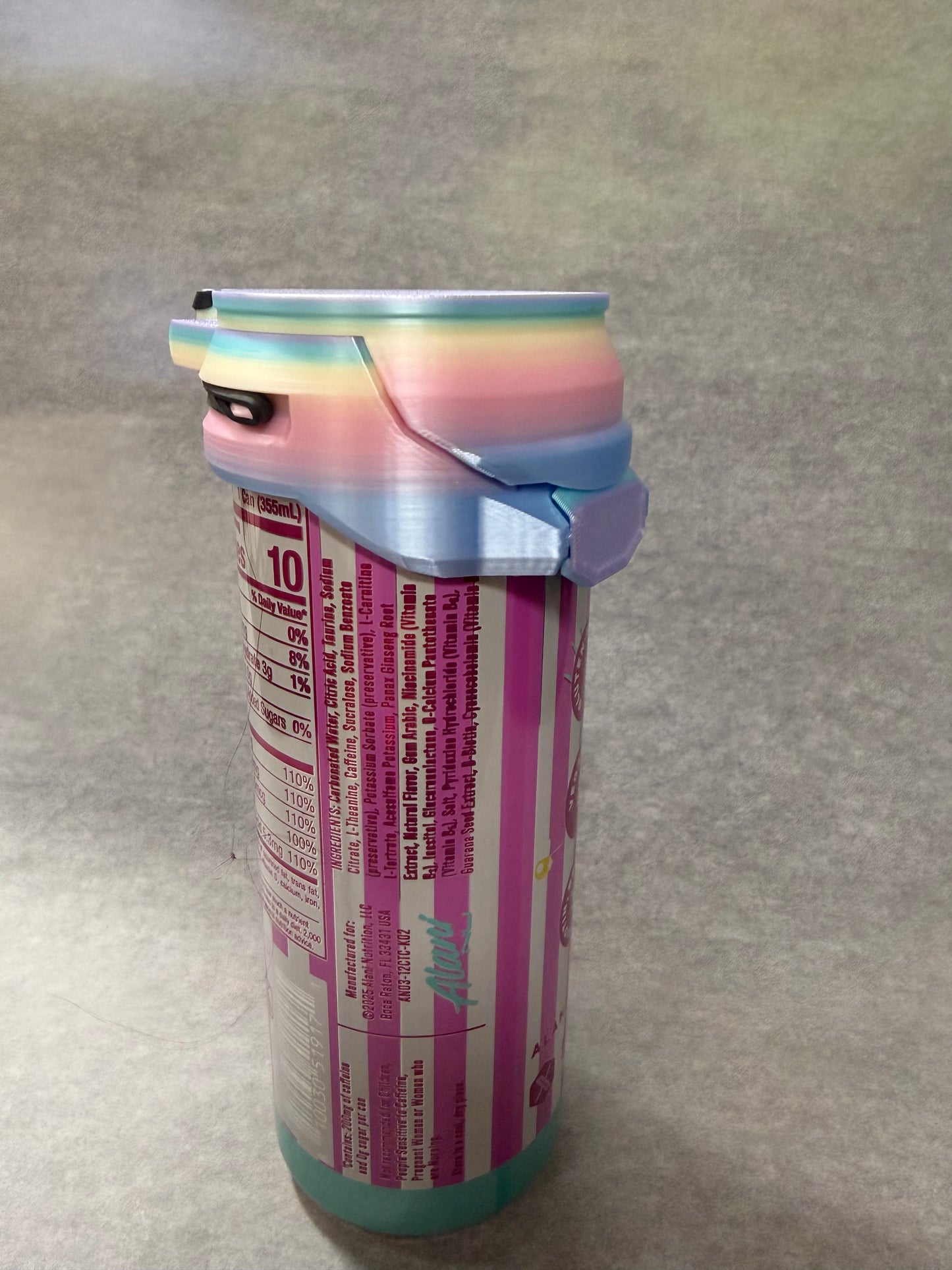 Skinny Can Lid Rainbow