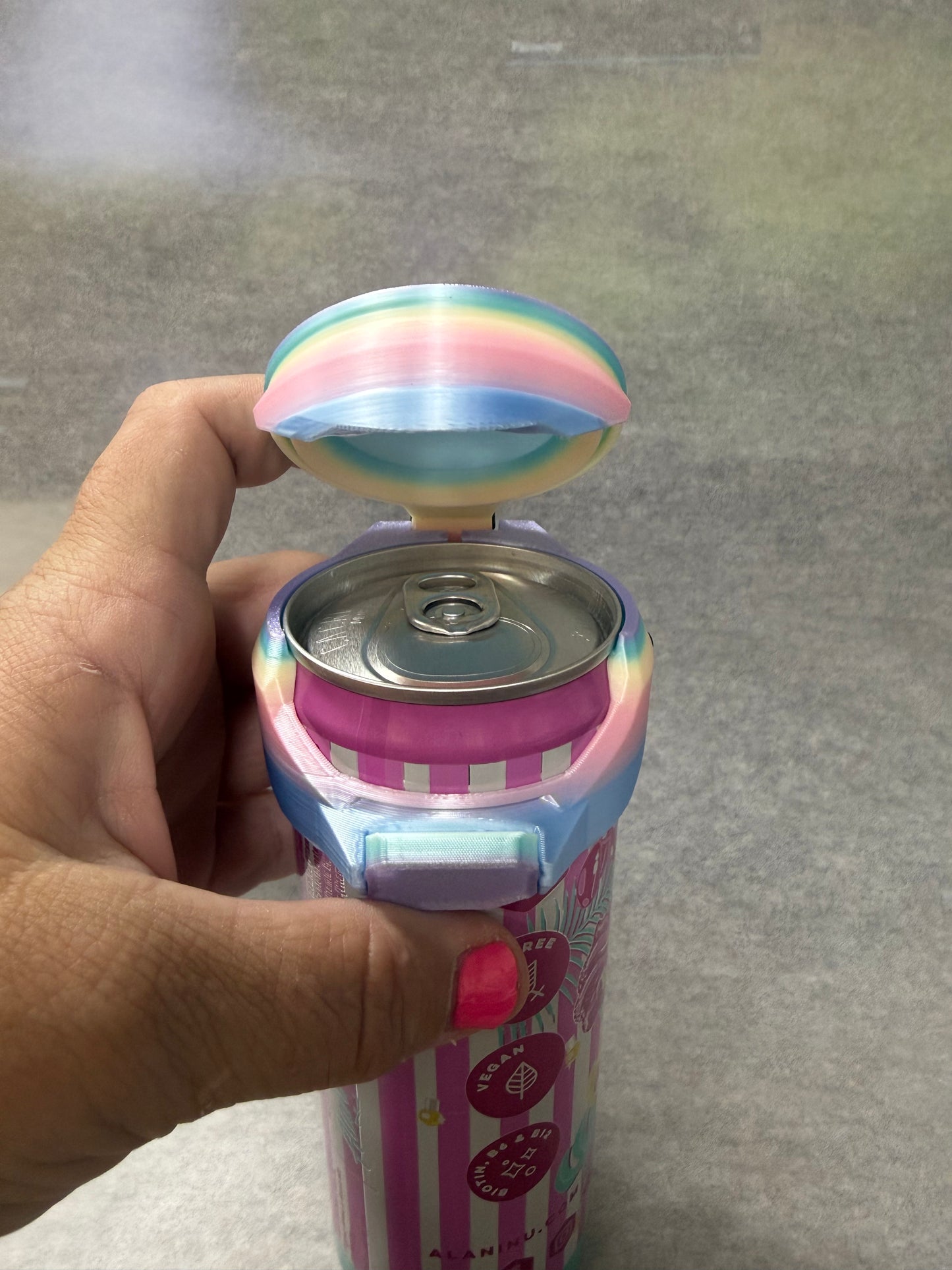 Skinny Can Lid Rainbow