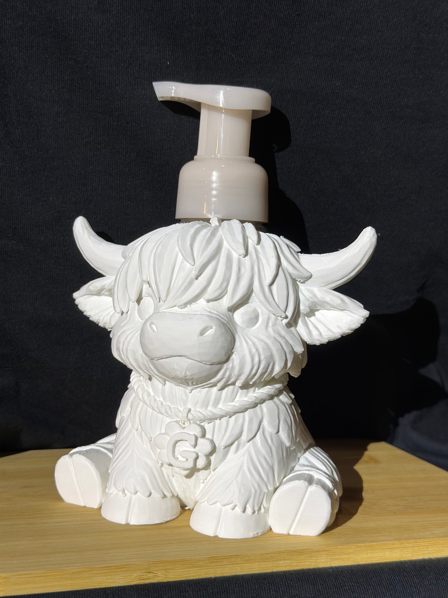 Highland Cow Hand Soap Holder