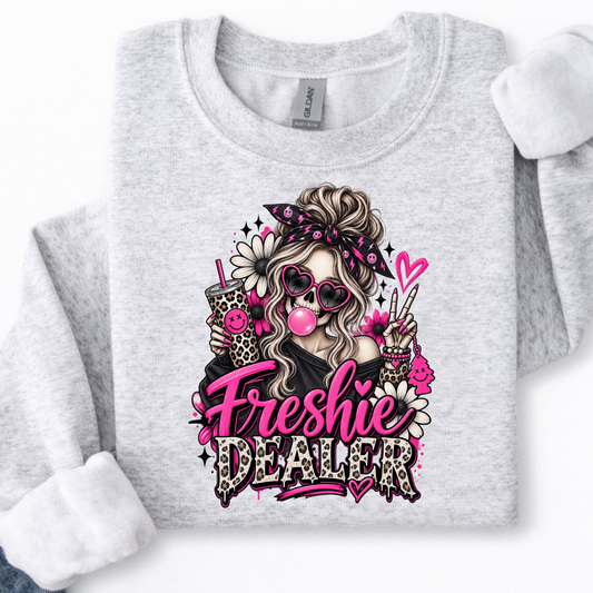 Freshie Dealer peace sign